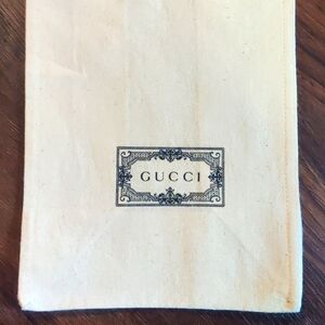 GUCCI cotton bag 11x7"